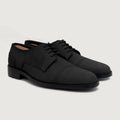 Dirk Brogues Derby Nero Nubuck Scarpe in pelle da Uomo
