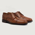 Dirk Brogues Derby Cuoio Scarpe in pelle da Uomo