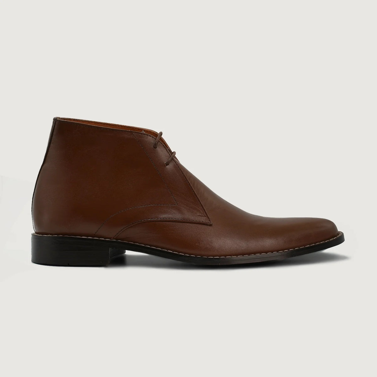 Brown Full-Grain leather Boots - Costruzione Goodyear a guardolo & dettaglio puntale