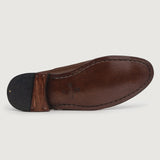 Cushioned Leather Insole & Ergonomic Arch Support Construction Detail