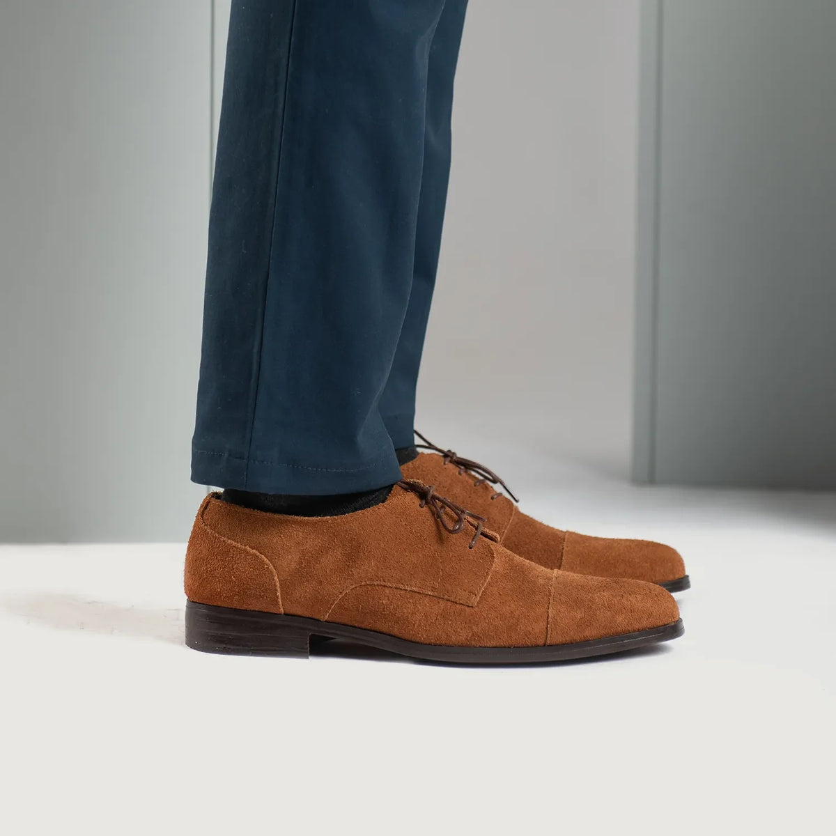 Orlaven Attorney Derby Marrone Suede Scarpe in pelle da Uomo footwear image 9