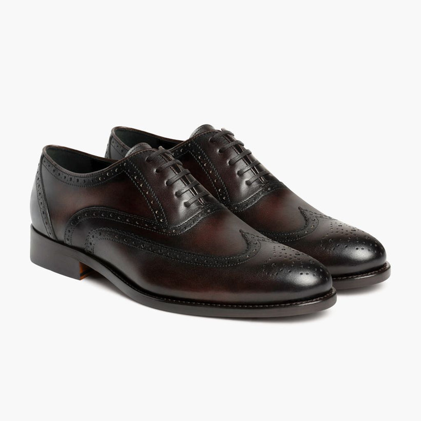 Aviator Chocolate Leather Loafers da Uomo