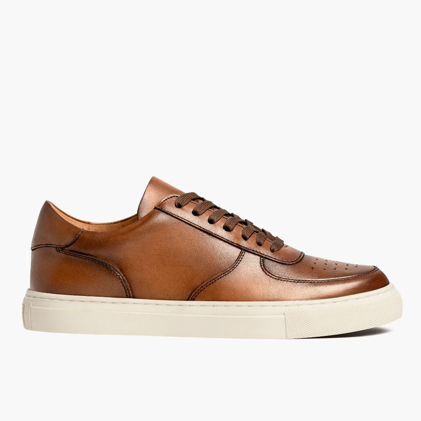 Court Toffee x Off-Bianco Sneakers in pelle da Uomo