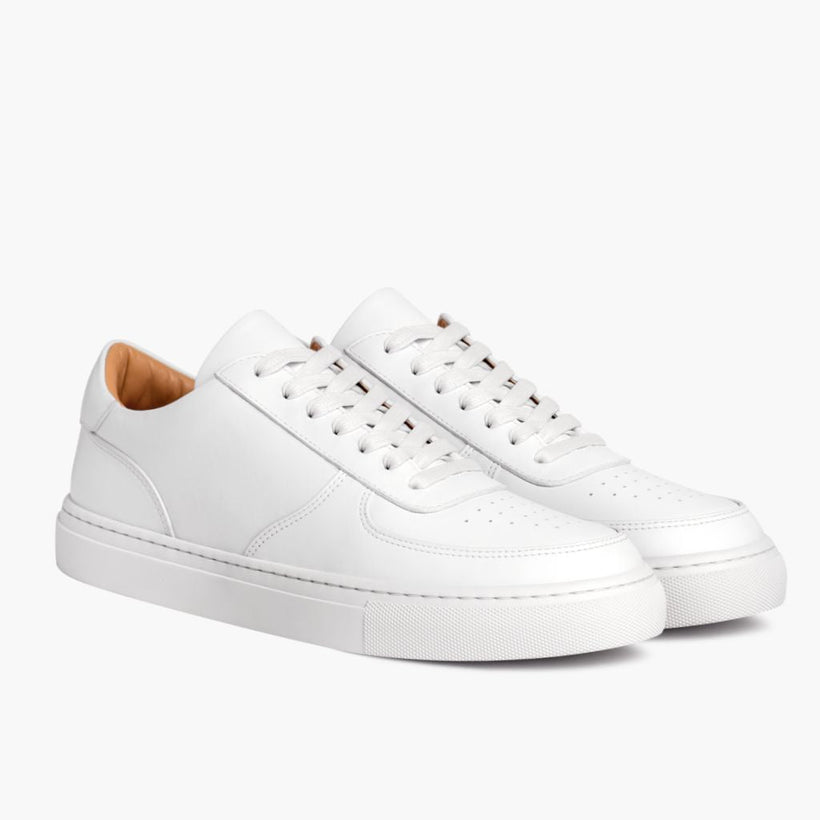Court Bianco Sneakers in pelle da Uomo
