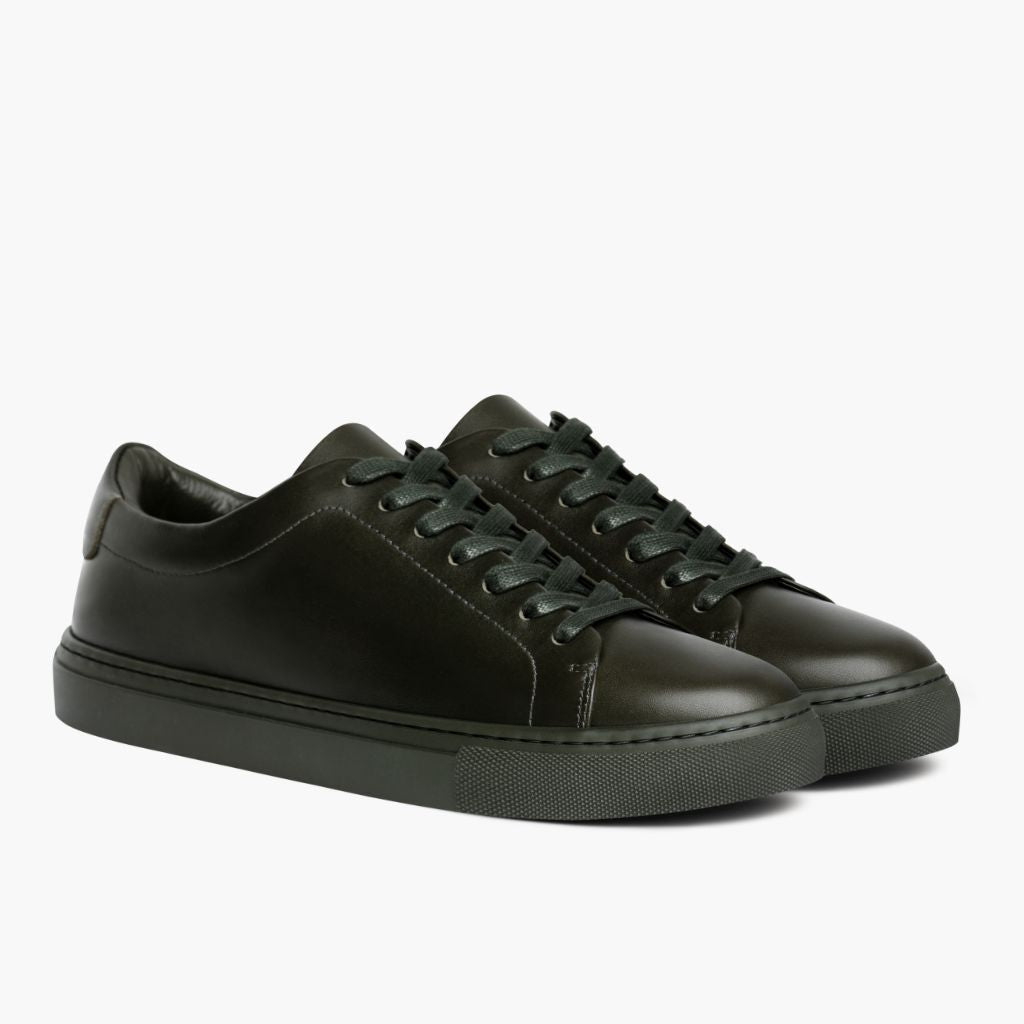 Encore Forest Sneakers in pelle da Uomo in Classic Full-Grain Leather - Vista laterale | Acquista online
