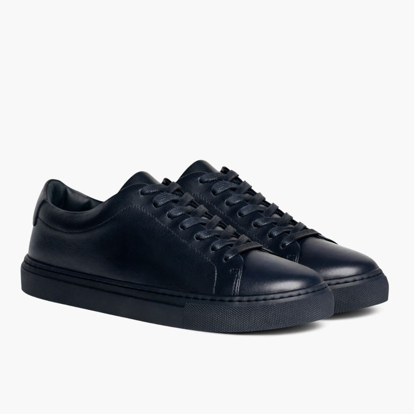 Encore Navy Leather Sneakers da Uomo