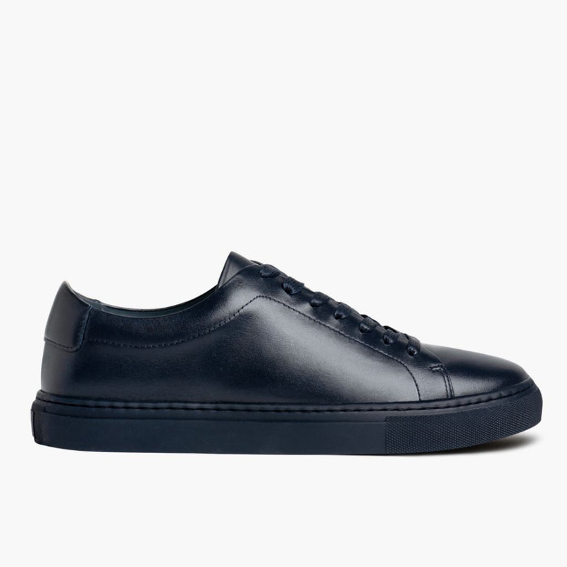 Encore Navy Leather Sneakers da Uomo