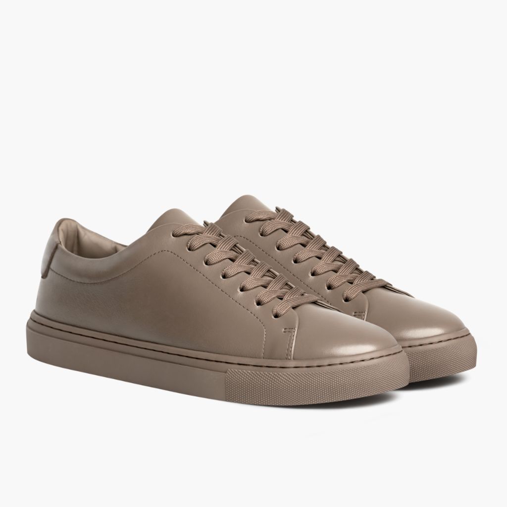 Encore Forest Leather Sneakers in Classic Full-Grain Leather - Vista laterale | Acquista online