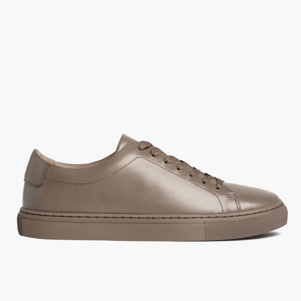 Classic Full-Grain leather Sneakers - Costruzione Goodyear a guardolo & dettaglio puntale