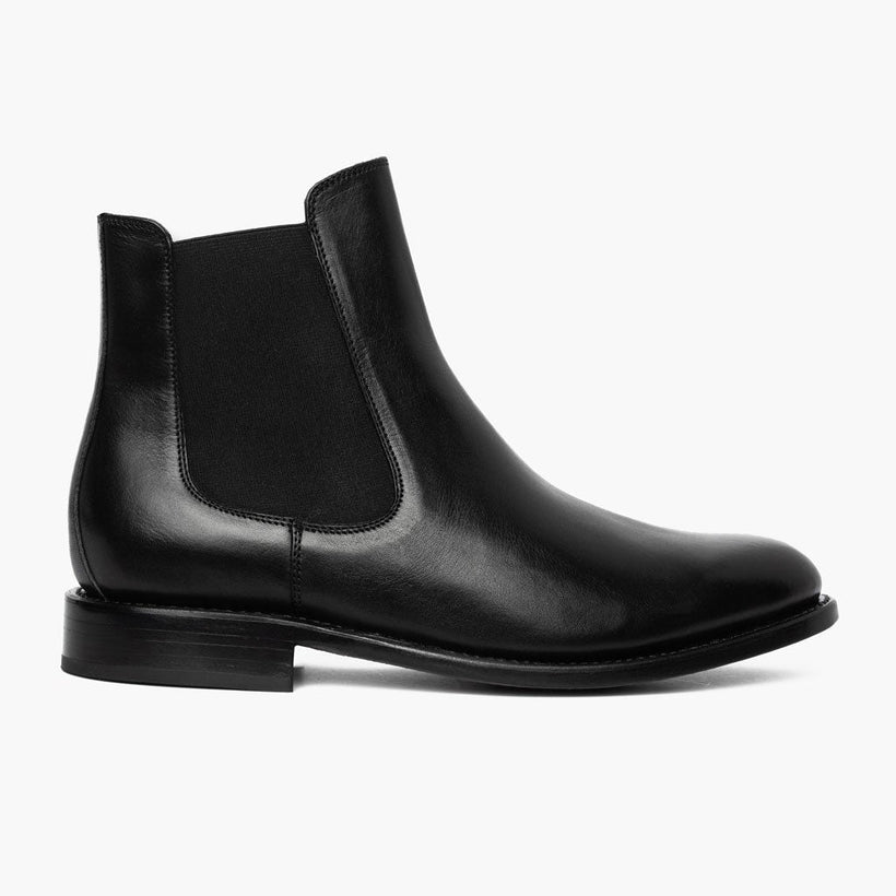 Cavalier Nero Leather Boots da Uomo