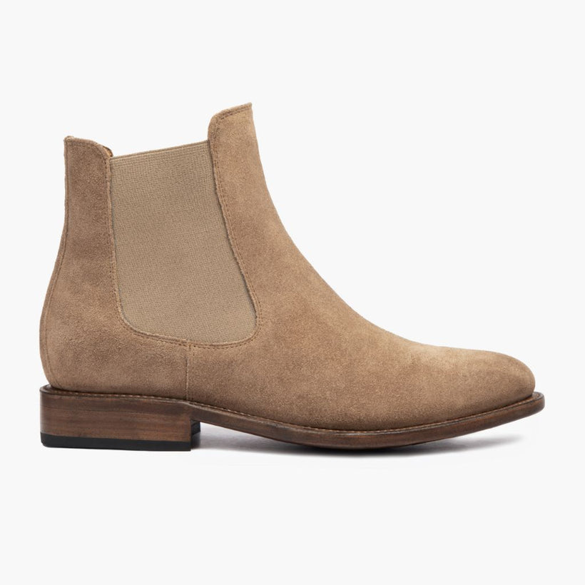 Cavalier Sandstone Leather Boots da Uomo