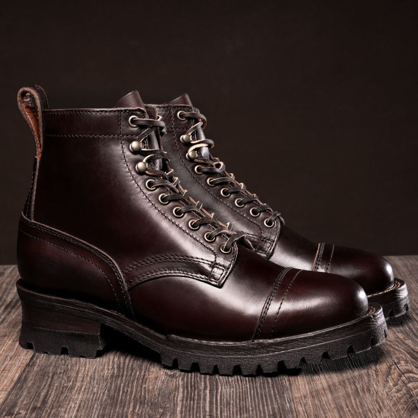 Challenger Marrone CXL Leather Boots da Uomo