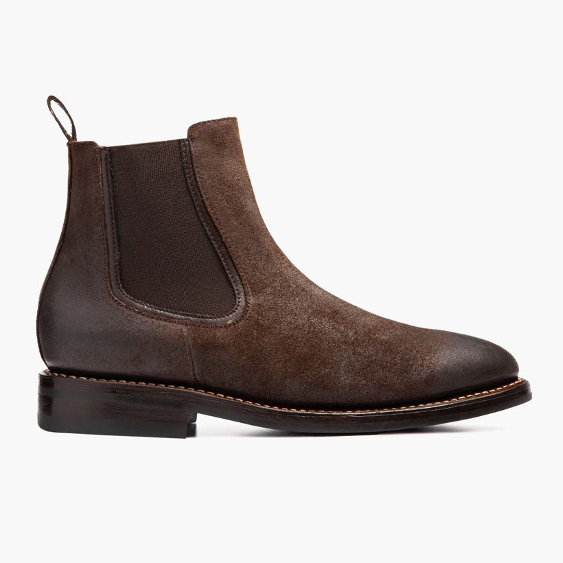 Duke Cioccolato Suede Stivali in pelle da Uomo