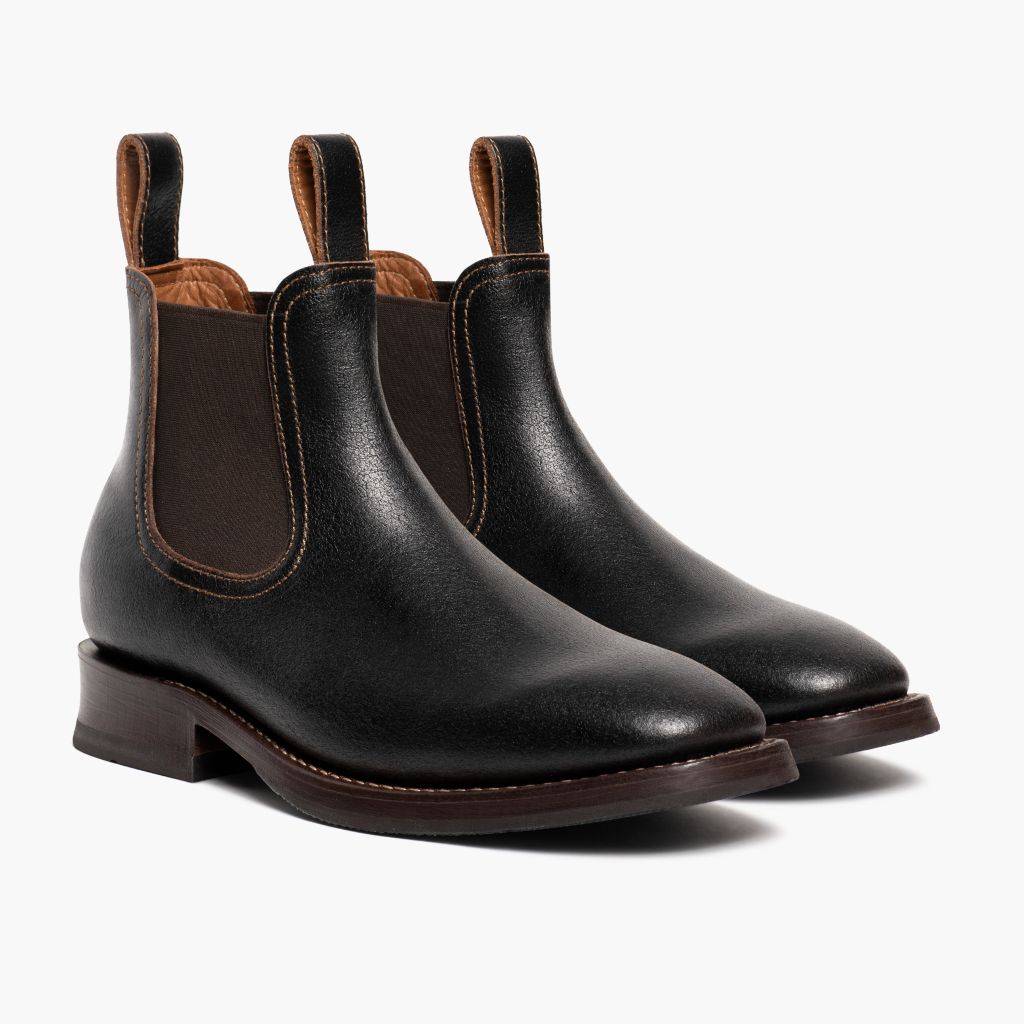 Journeyman Cacao Stivali in pelle da Uomo in Classic Full-Grain Leather - Vista laterale | Acquista online