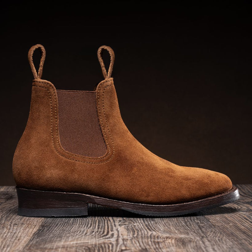 Journeyman Snuff Reverse Stivali in pelle da Uomo