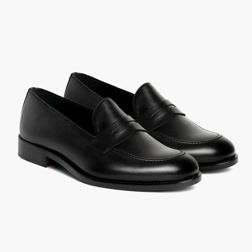 Lincoln Nero Leather Sneakers da Uomo