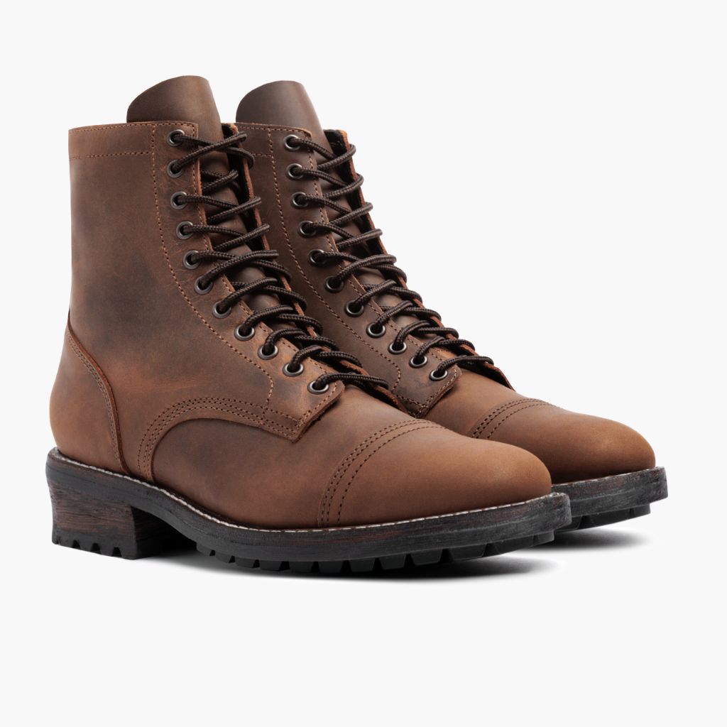 Logger Adobe dell'Arizona Stivali in pelle da Uomo in Classic Full-Grain Leather - Vista laterale | Acquista online