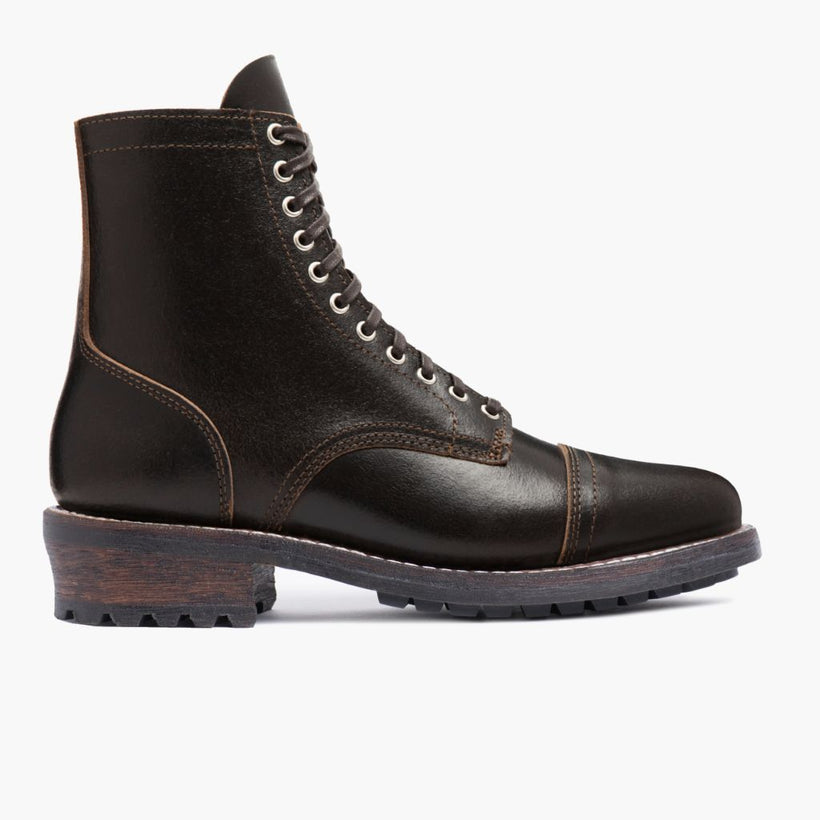 Logger Waxed Cacao Stivali in pelle da Uomo