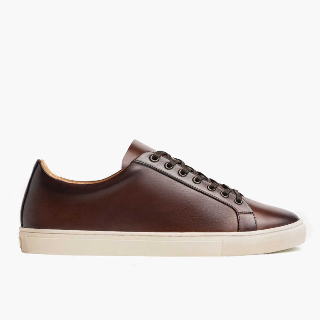 Classic Full-Grain leather Sneakers - Costruzione Goodyear a guardolo & dettaglio puntale