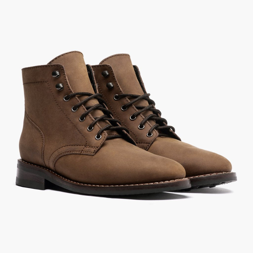 President Saddlewood Leather Boots da Uomo