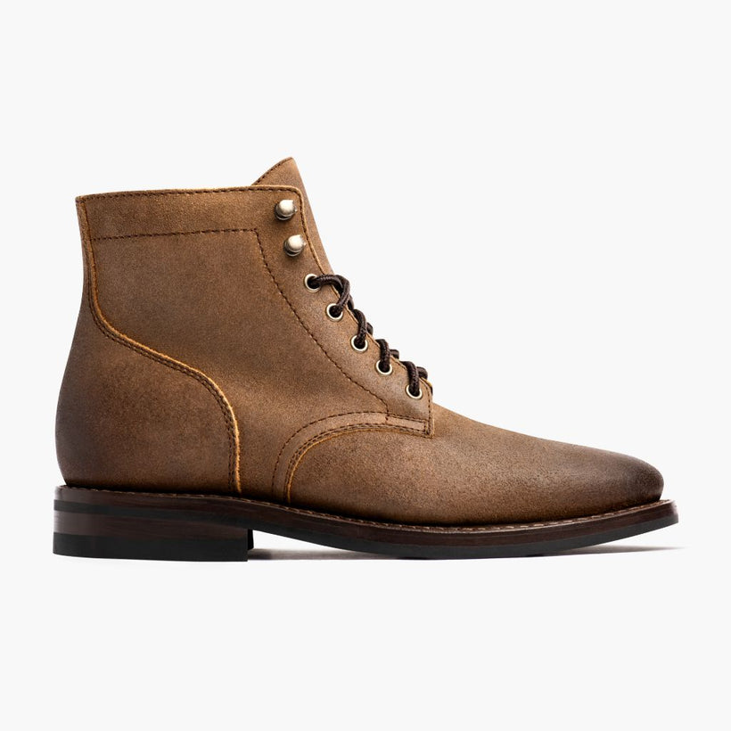 President Safari Leather Boots da Uomo