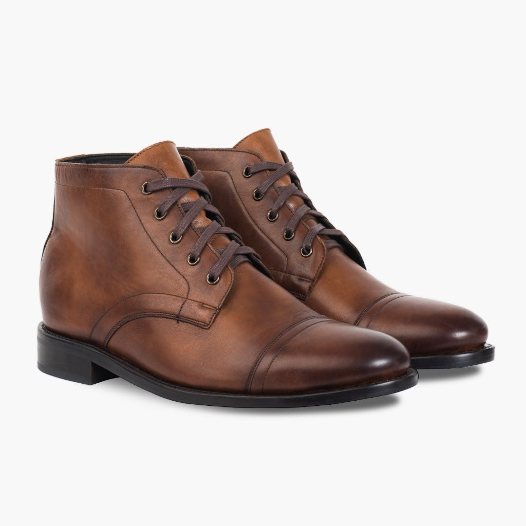 Cadet Noce Stivali in pelle da Uomo in Classic Full-Grain Leather - Vista laterale | Acquista online
