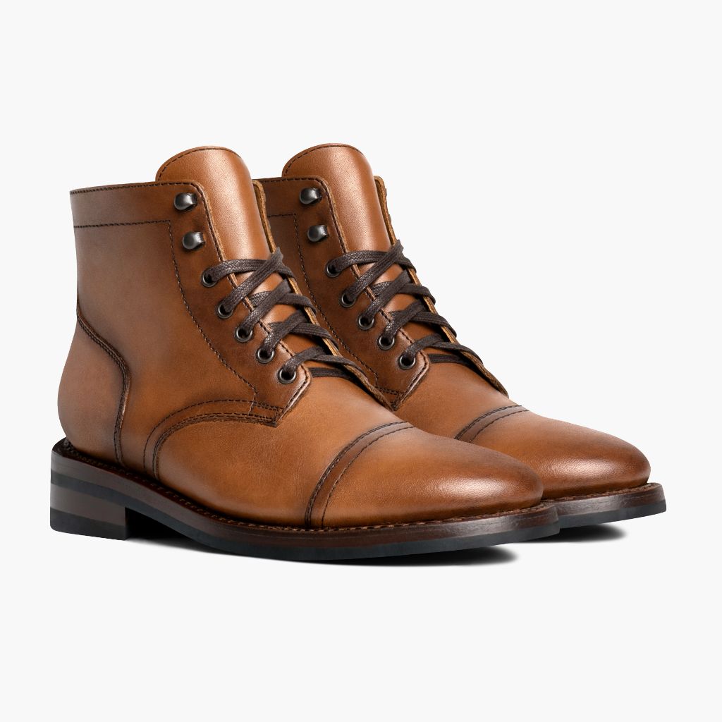 Captain Toffee Stivali in pelle da Uomo - Vista laterale | Acquista online
