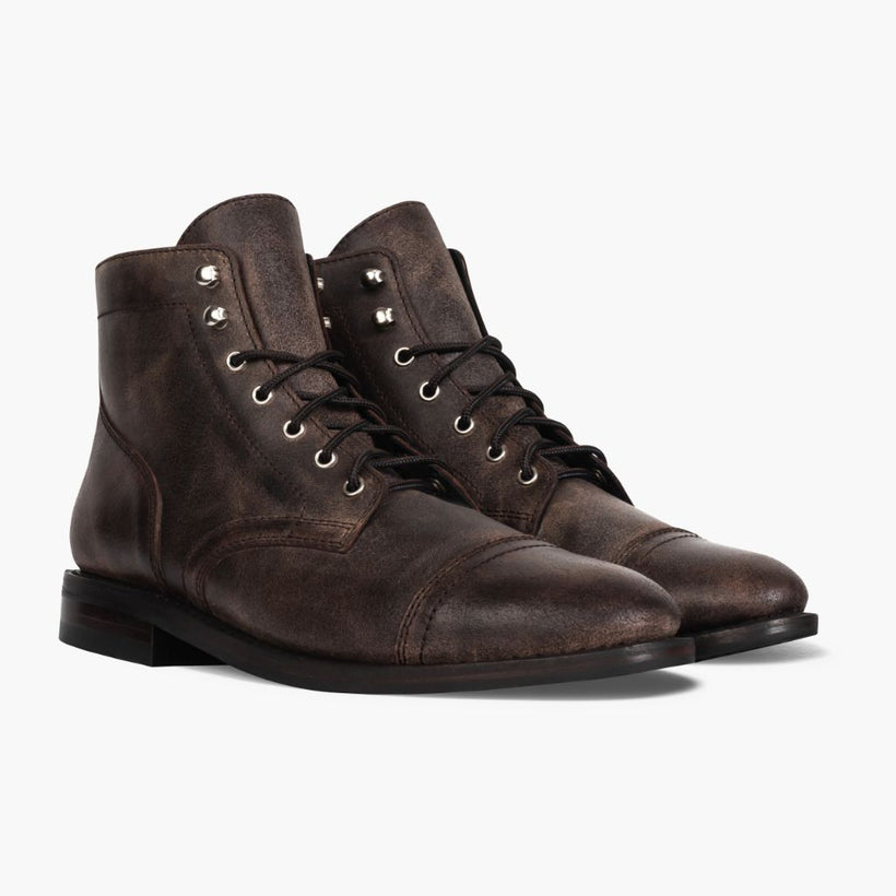 Captain Canyon Leather Boots da Uomo