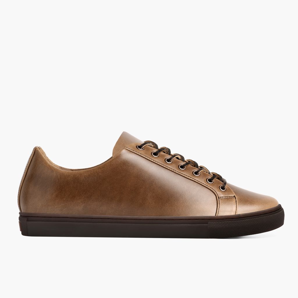 Classic Full-Grain leather Sneakers - Costruzione Goodyear a guardolo & dettaglio puntale