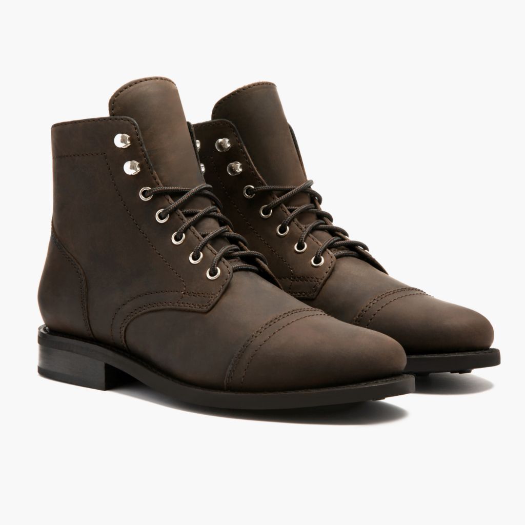 Classic Full-Grain leather Boots - Costruzione Goodyear a guardolo & dettaglio puntale