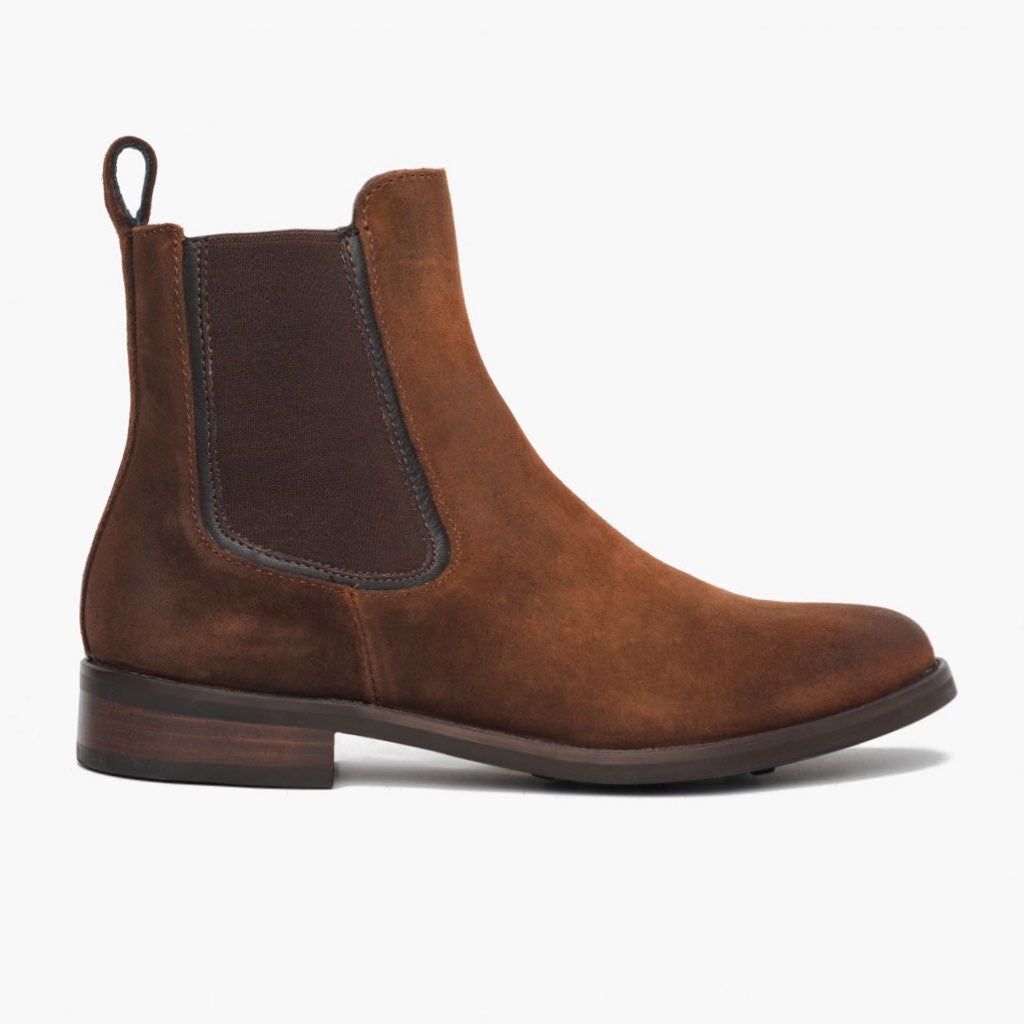 Duchess Glazed Ginger Stivali in pelle da Donna in Classic Full-Grain Leather - Vista laterale | Acquista online