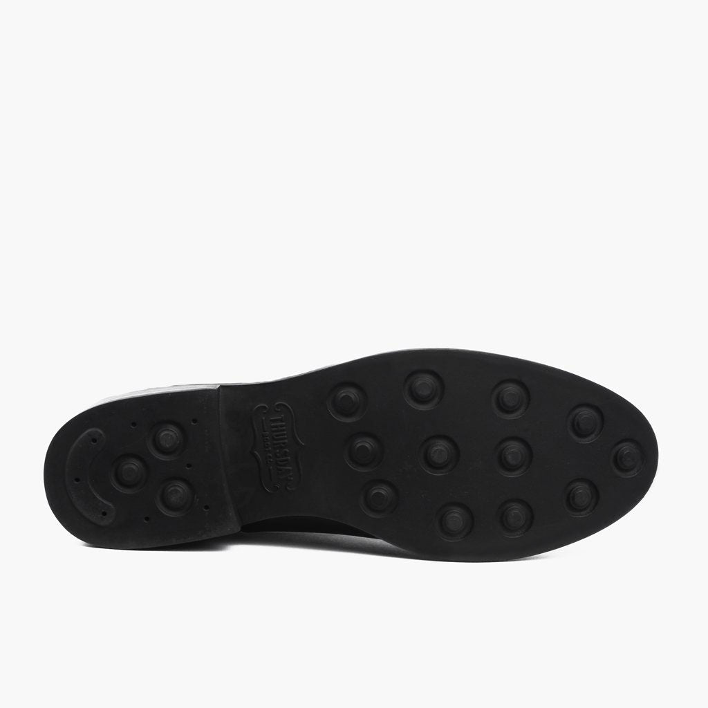 High-Traction Rubber Outsole & Lug Tread Pattern on Duchess Glazed Ginger Stivali in pelle da Donna
