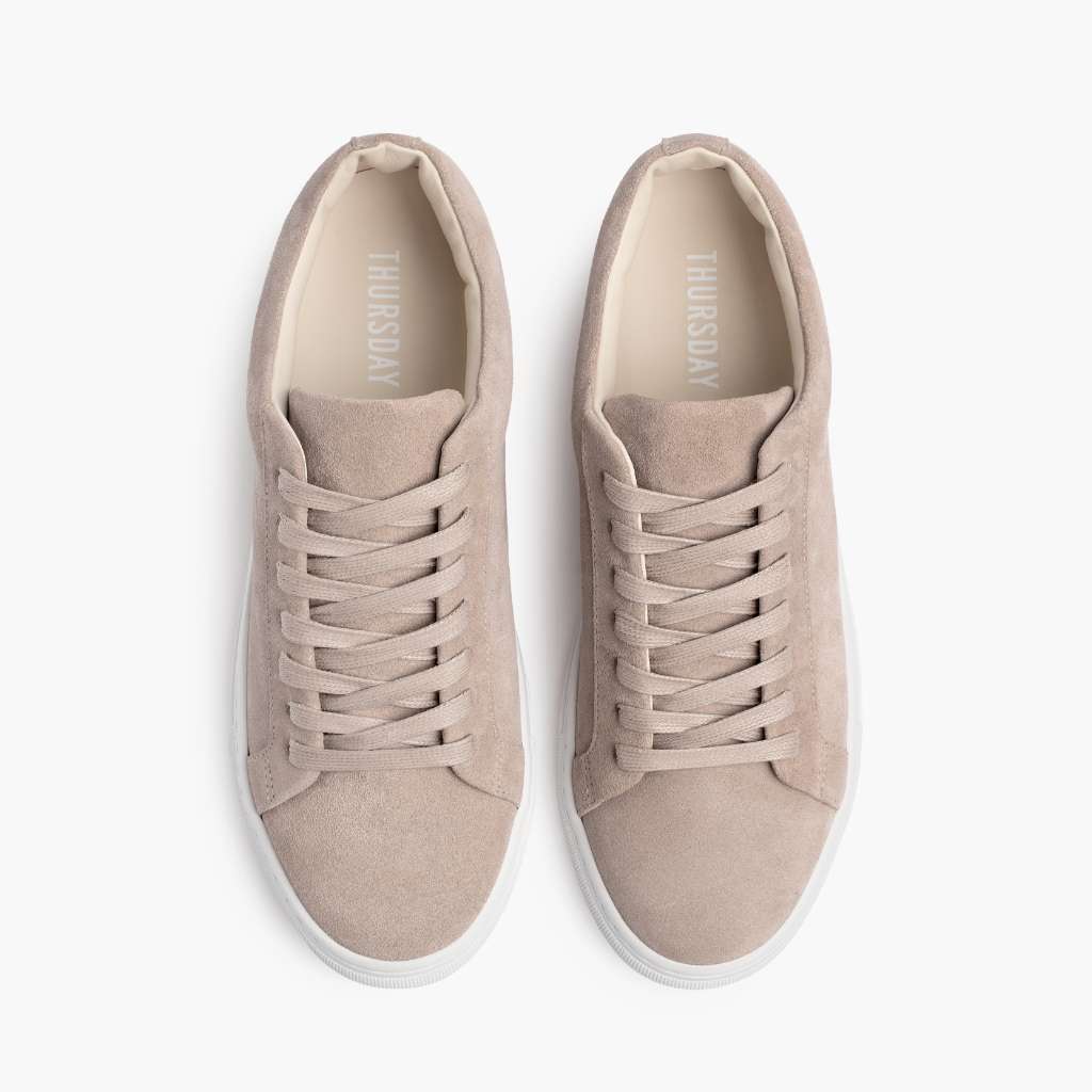 Premier Low Top Latte Sneakers in pelle da Donna - Contrafforte tallone rinforzato & doppie cuciture di precisione