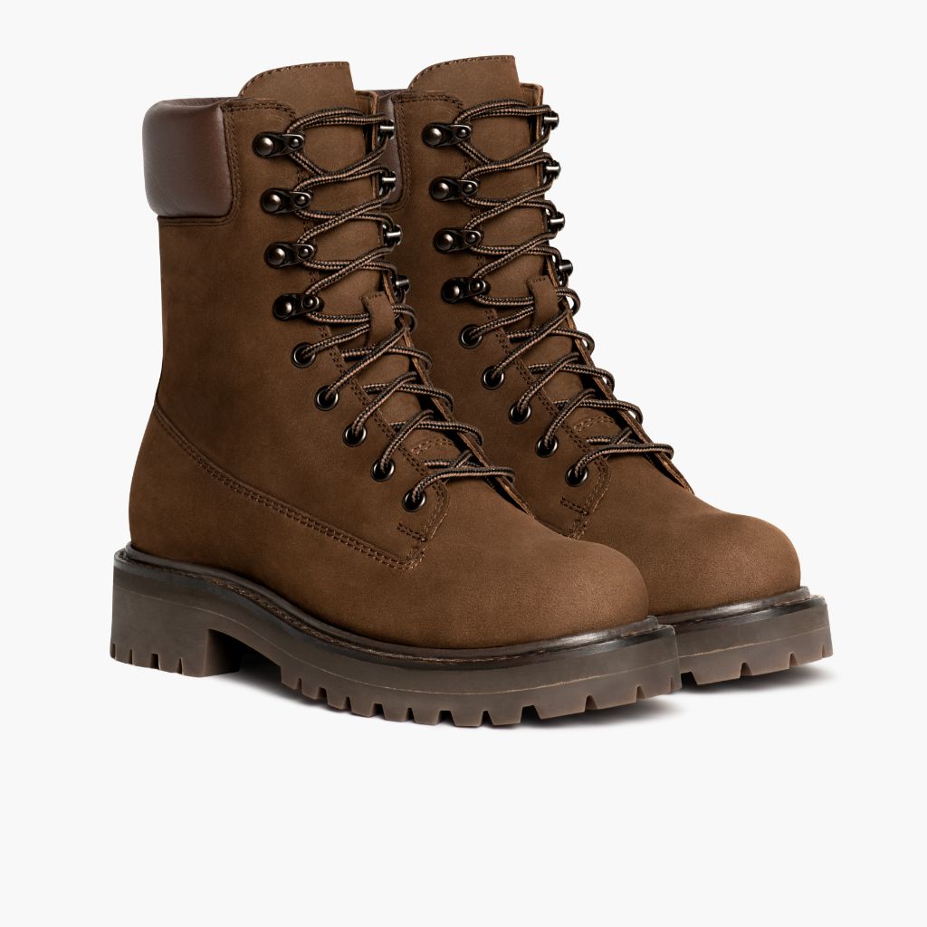 Tan Full-Grain leather Boots - Costruzione Goodyear a guardolo & dettaglio puntale