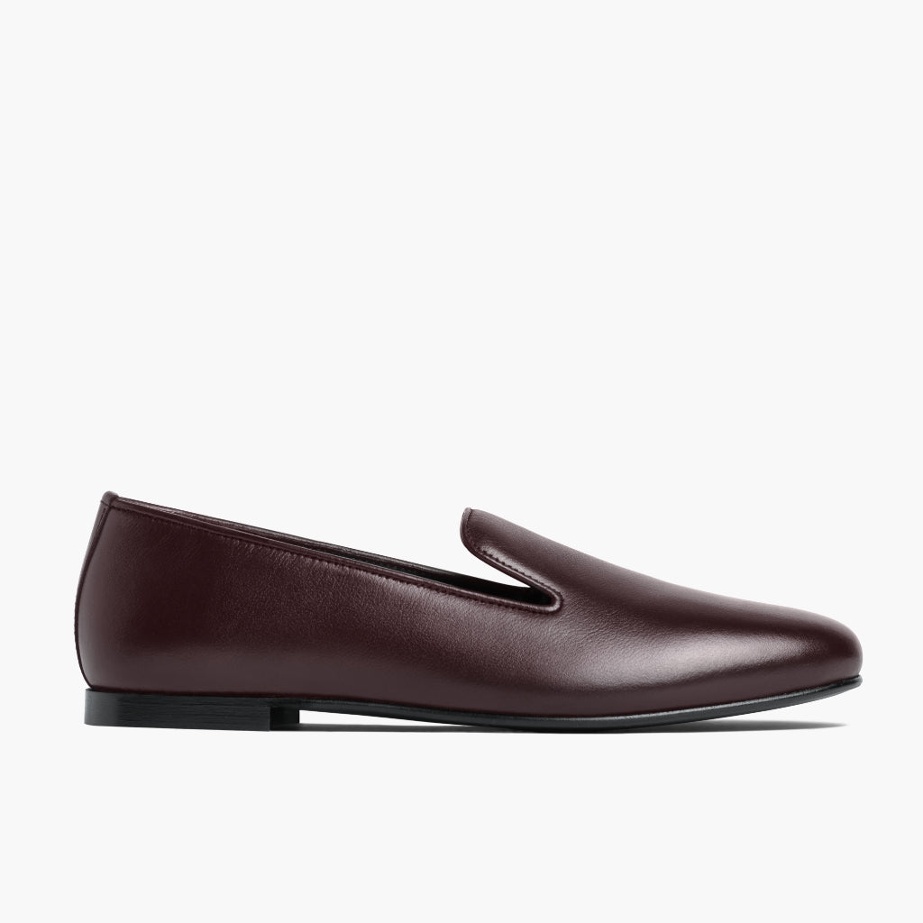 Burgundy Full-Grain leather Boots - Costruzione Goodyear a guardolo & dettaglio puntale