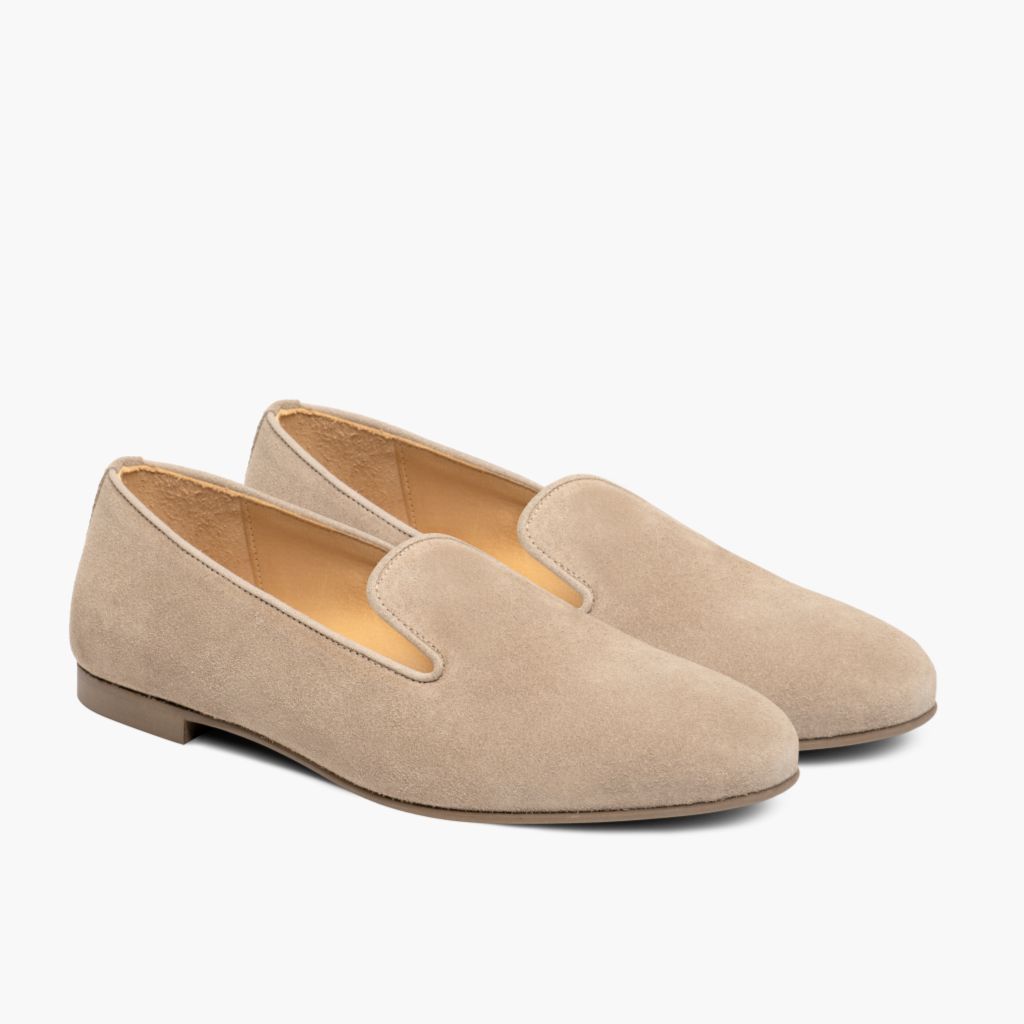 Eden Latte Stivali in pelle da Donna in Classic Full-Grain Leather - Vista laterale | Acquista online
