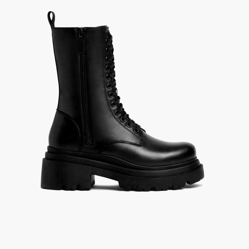 Fatale Nero Stivali in pelle da Donna