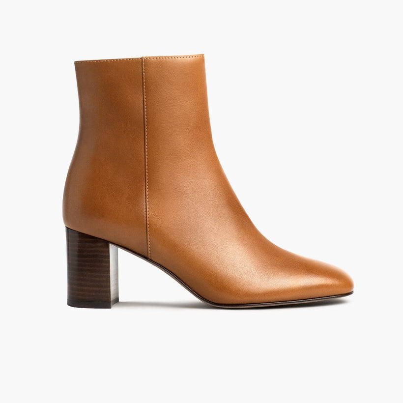 High Standard Toffee Stivali in pelle da Donna