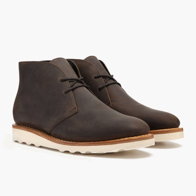 Scout Tobacco Leather Boots da Uomo