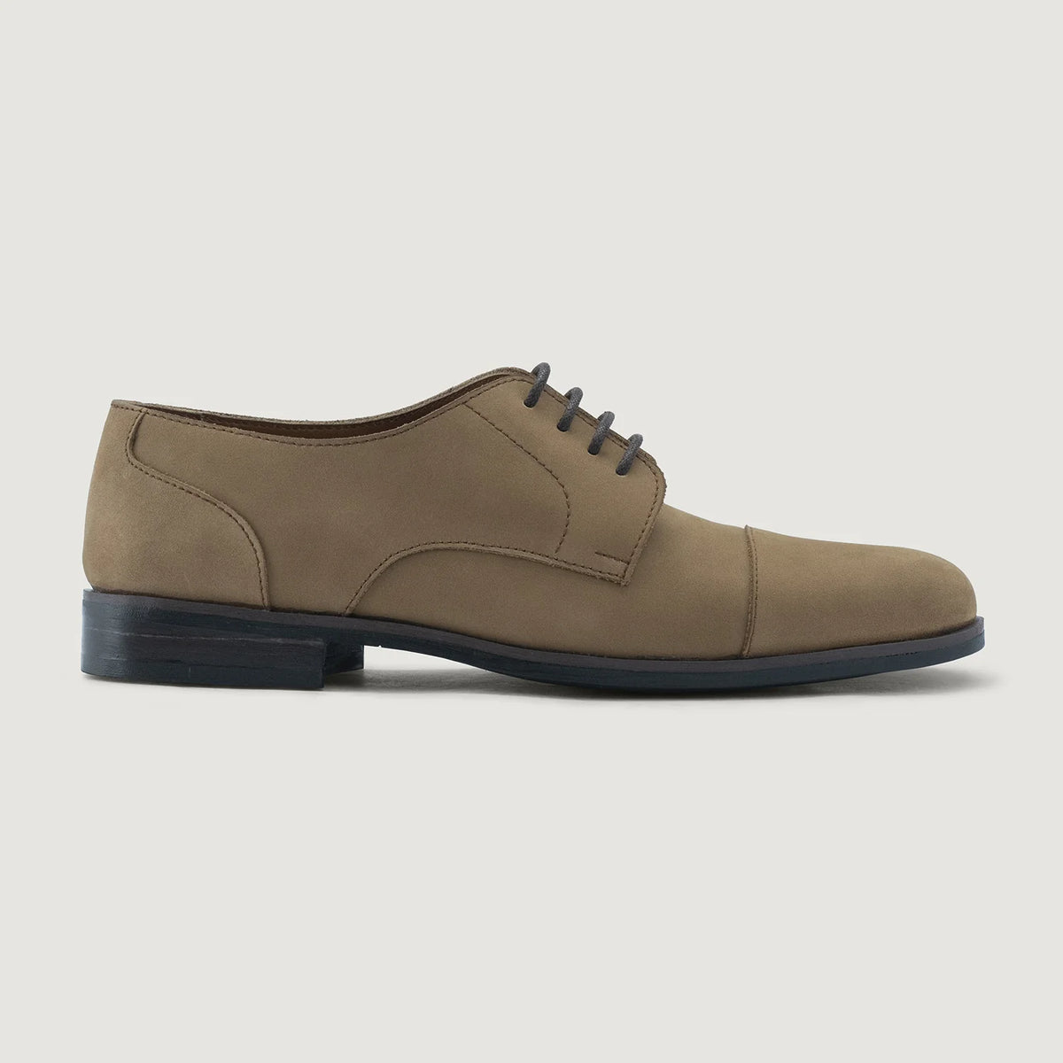 Brown Full-Grain leather Shoes - Costruzione Goodyear a guardolo & dettaglio puntale