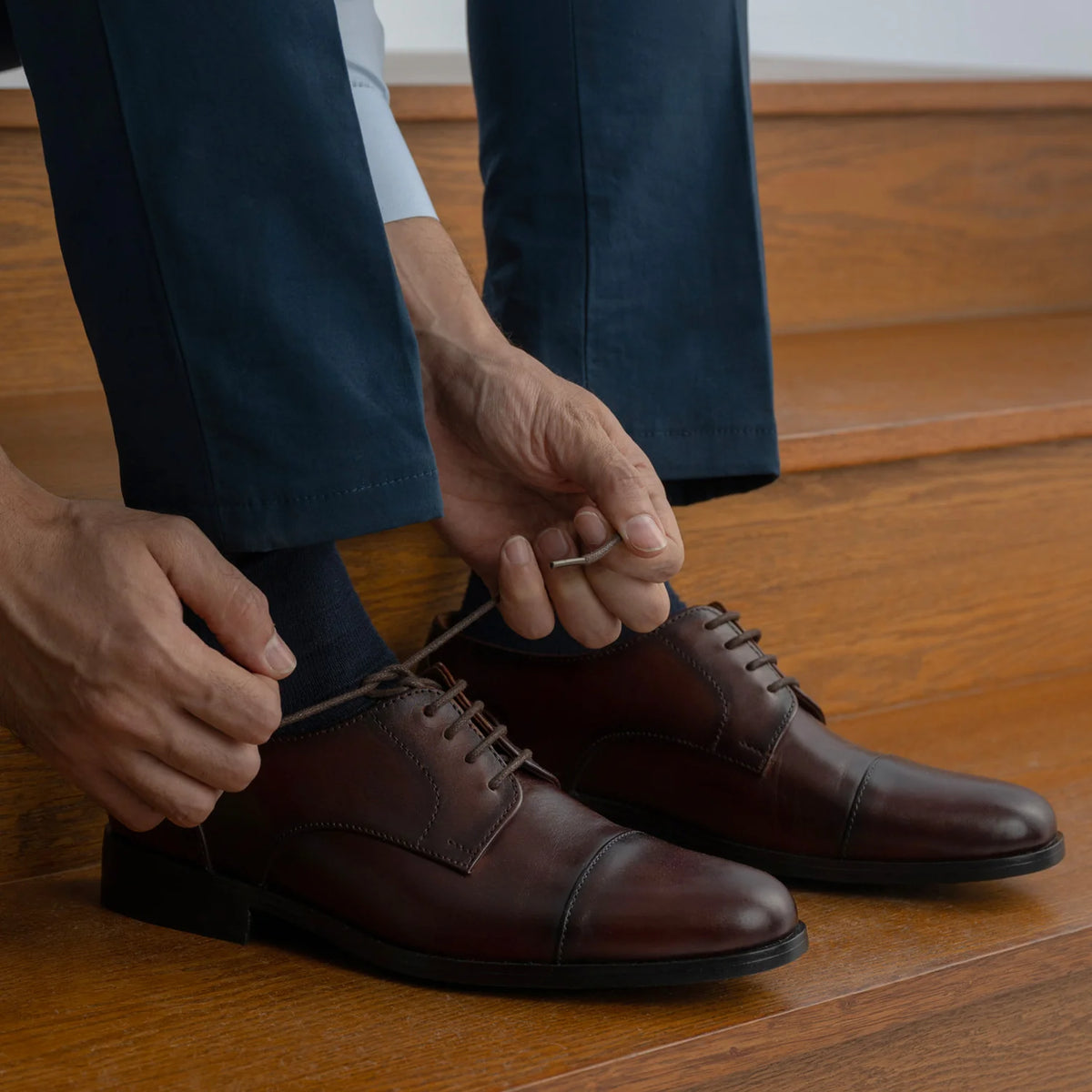 Orlaven Attorney Derby Burnished Marrone Scarpe in pelle da Uomo footwear image 10