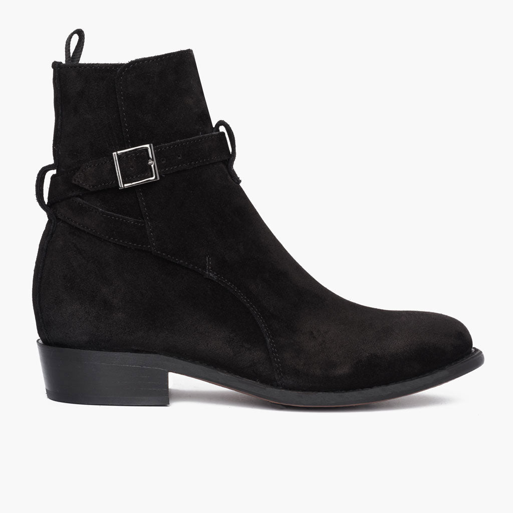 Black Full-Grain leather Boots - Costruzione Goodyear a guardolo & dettaglio puntale