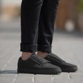 Murphy Low Top Nero Nubuck Sneakers da Uomo