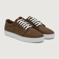 Murphy Low Top Rame Brunito Pullup Sneakers in pelle da Uomo