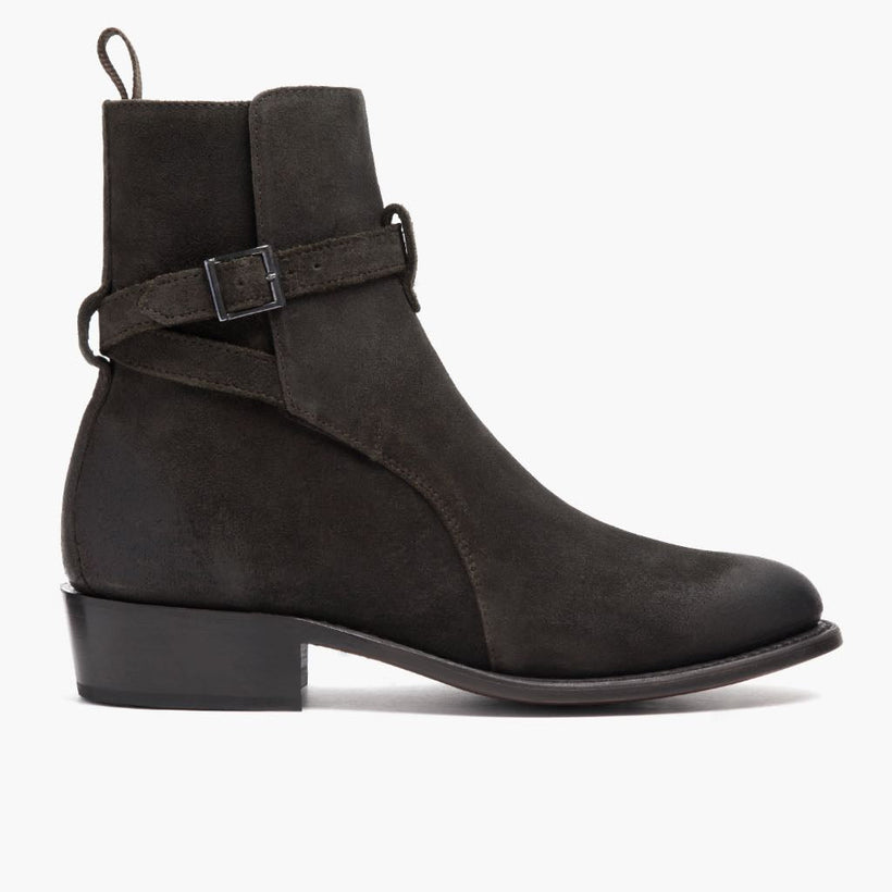 Rogue Dark Olive Suede Leather Boots da Uomo