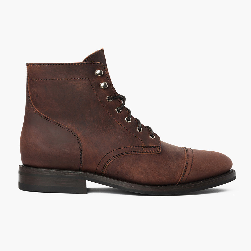 Classic Full-Grain leather Boots - Costruzione Goodyear a guardolo & dettaglio puntale