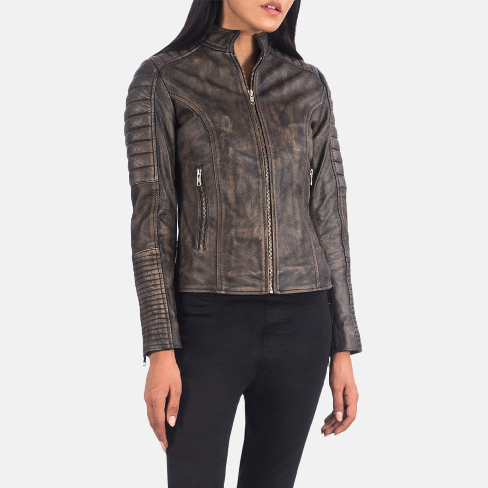 
Vista interna Showing Quilted Polyester Lining & Due tasche interne funzionali