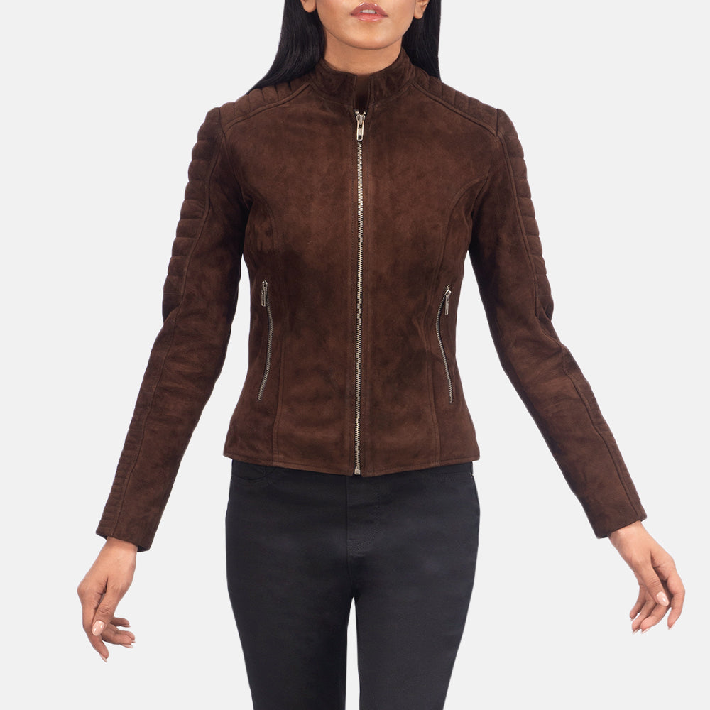 Vista interna Showing Quilted Polyester Lining &amp; Due tasche interne funzionali
