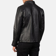 Authentic Cowhide Leather with Semi-aniline Finish Grain Texture &amp; Heavy-Duty Seam Stitching Detail