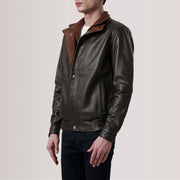 
Alfred Bomber in Pelle da Uomo – alternate product view 3